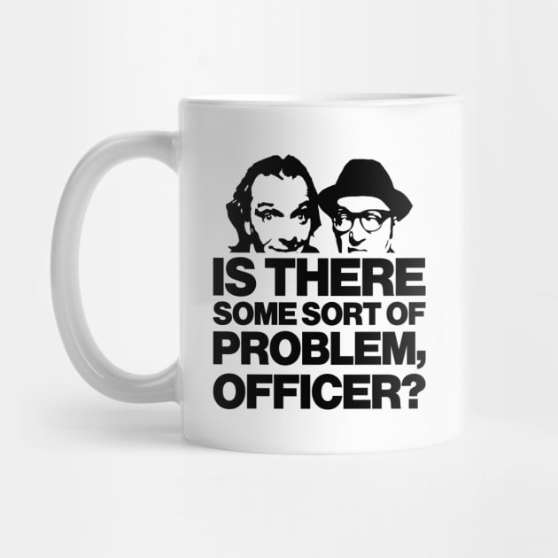'Is There Some Sort Of Problem, Officer?' Funny Bottom Design by DavidSpeedDesign